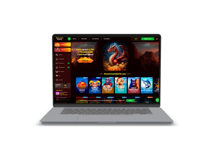 DragonSlots Desktop History